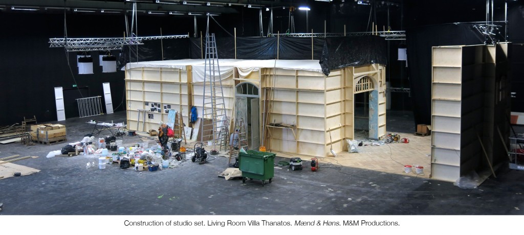 Studio set - Jesper Clausen - Mænd & Høns - Production Design 